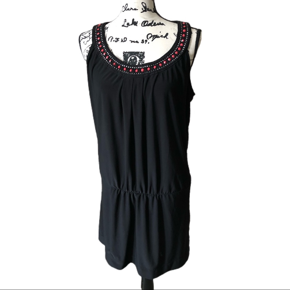 White House Black Market Neck Dress
